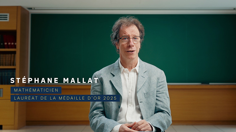 La médaillle d'or du CNRS