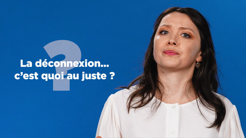 Déconnectez-vous !